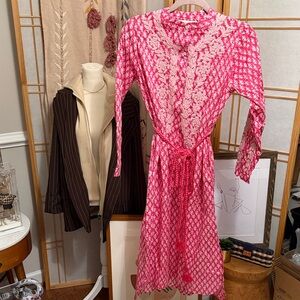 NWT Ex Voto Ivy Caftan w/ Embroidery Size XS